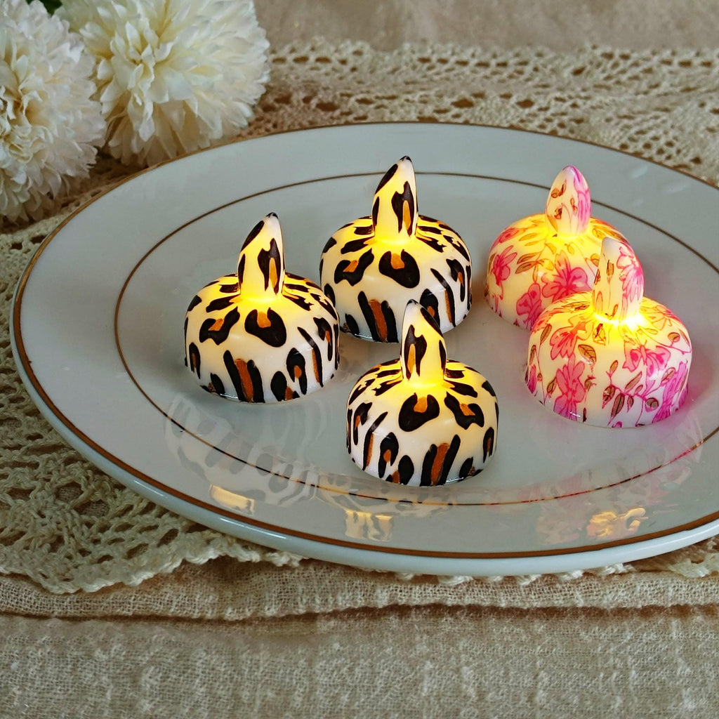 Floating Tea Light Candles 12-Pack 1.6"x1.5" Battery LED Candles Waterproof Bath Pool Decor