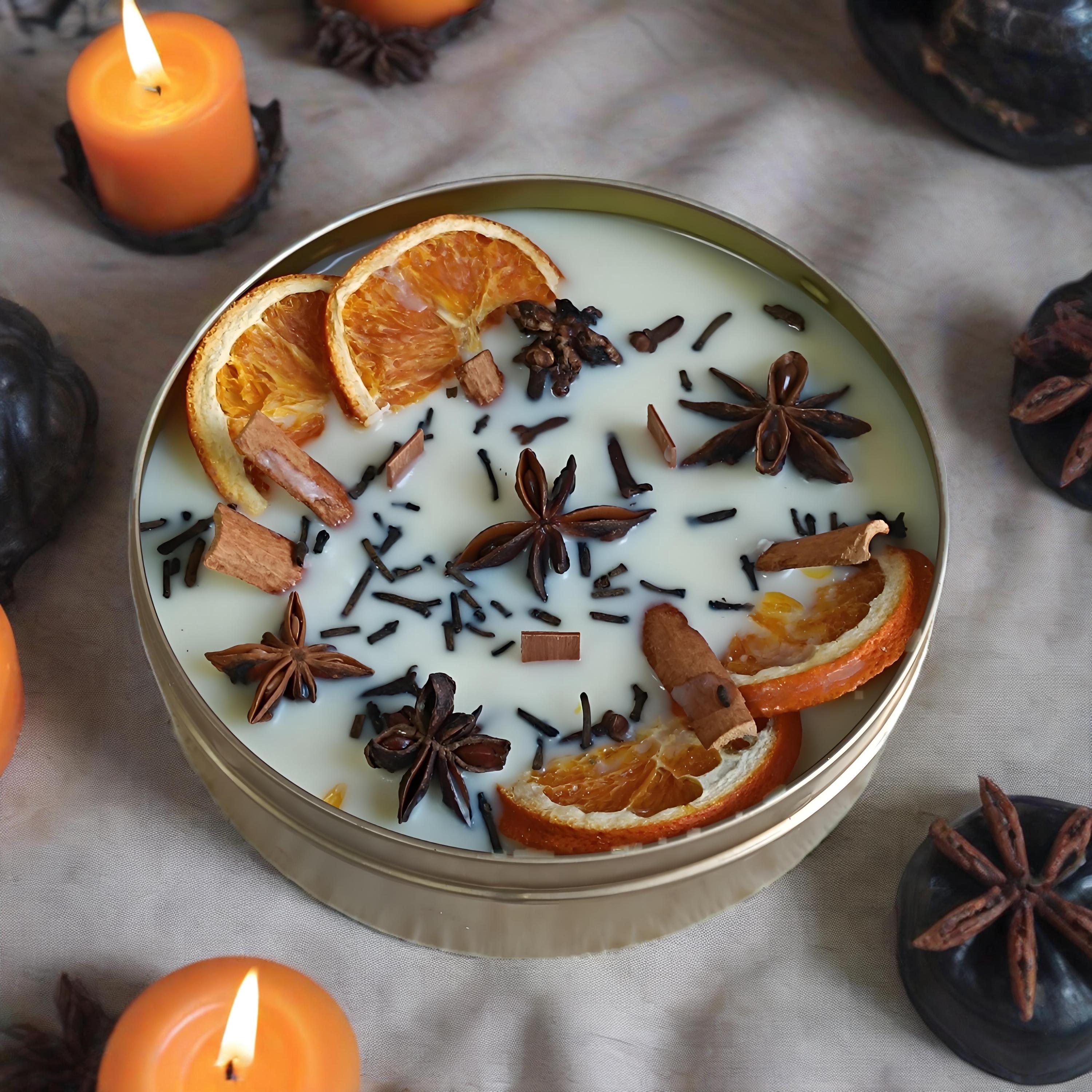Witch's Brew Candle Intention Meditation Ritual Candles Spell Candle Fall Halloween Candles Witchy Decor Housewarming Gift