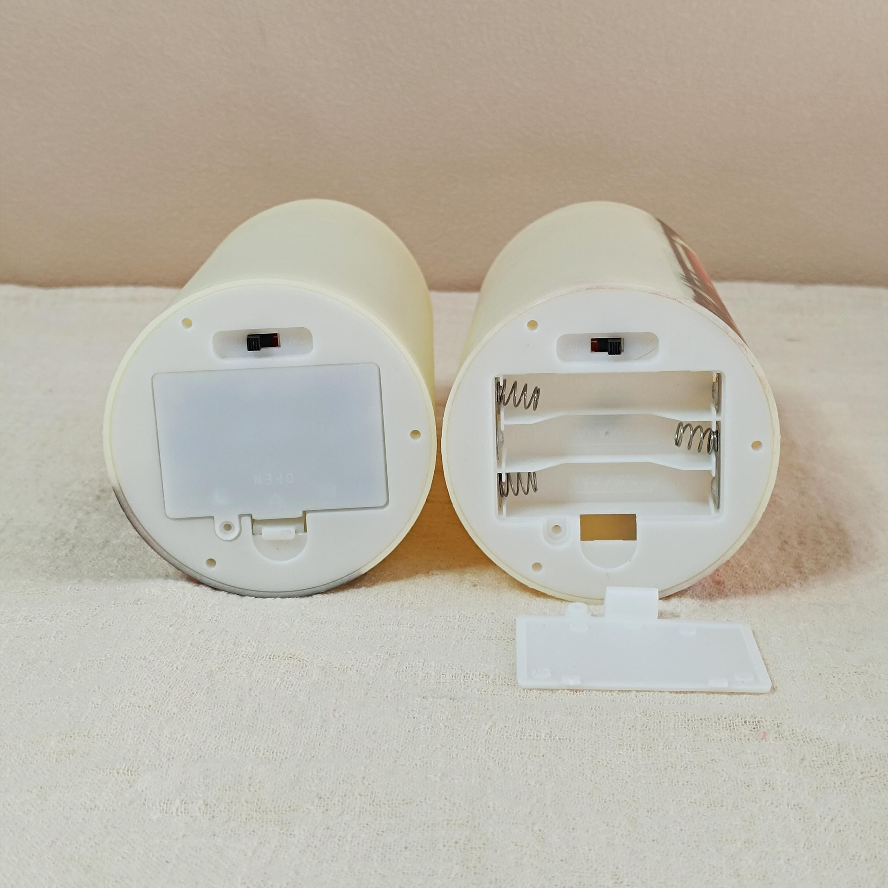 Custom Saint Flameless LED Candle: Prayer Votive with Remote & Timer