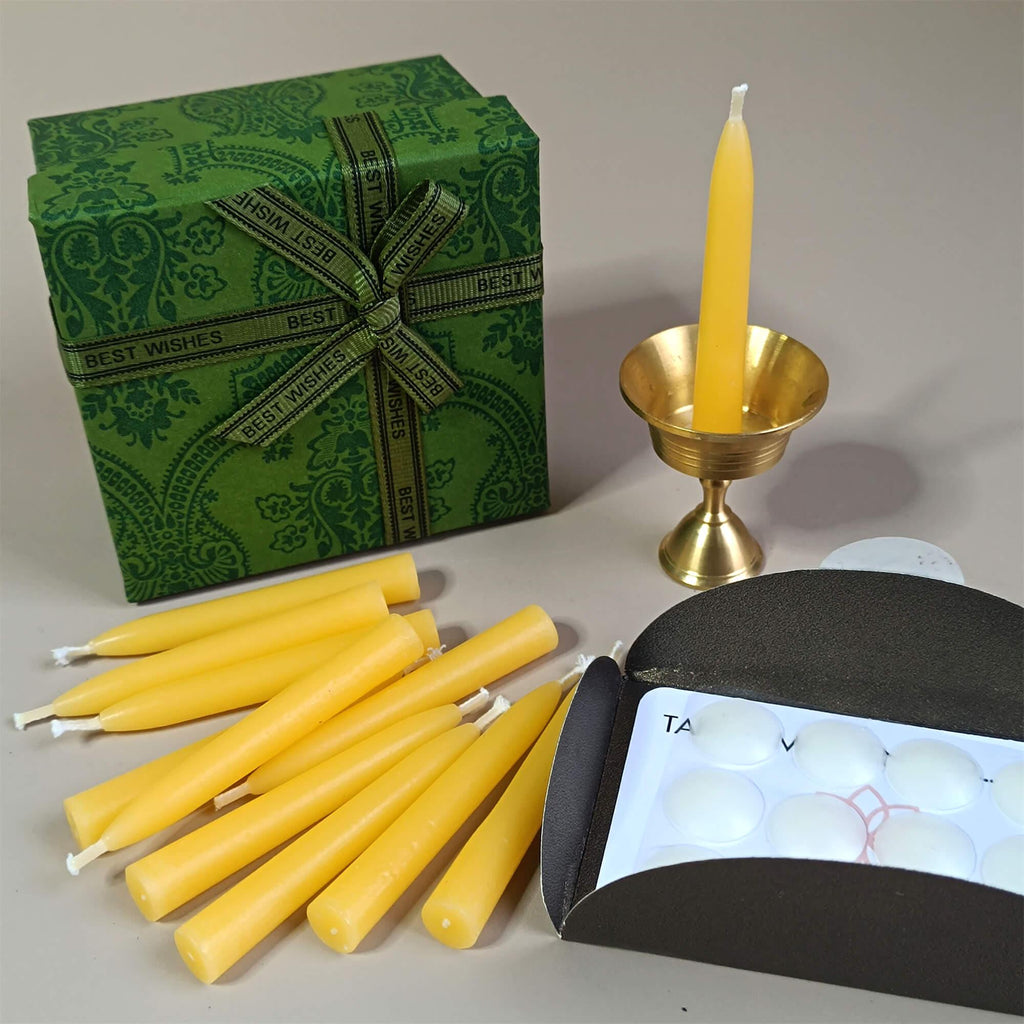2.5 Inch Beeswax Candles, Daily Meditation Candles, Beeswax Votive Candles, Small Beeswax Taper Candle Gifts, Mother's Day Gifts