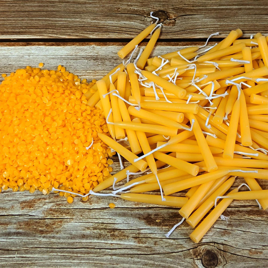 Meditation Beeswax Candle, 25pcs Per Box, Intention Candle, Manifestation Candle, Handmade Prayer Candle, Gift for Mother's Day