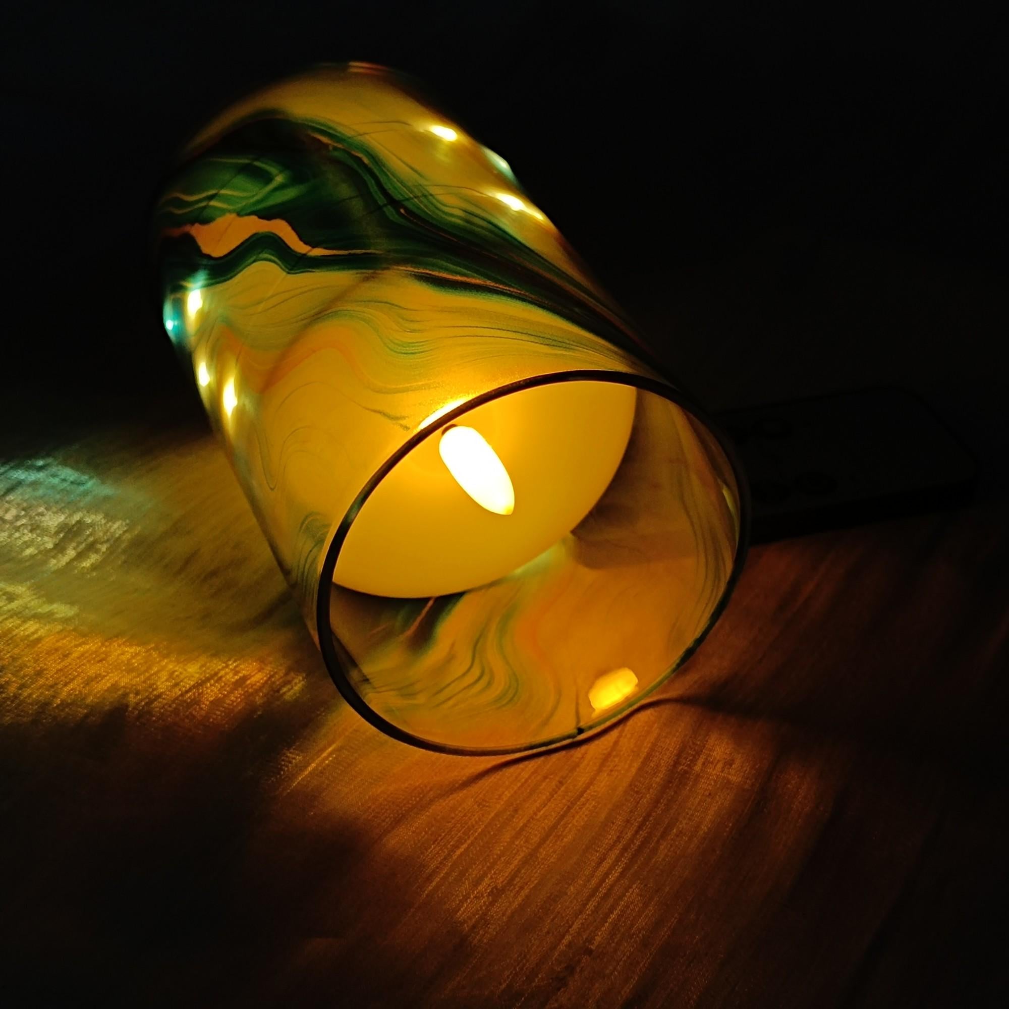 Marble Flameless Pillar Candles Set of 3 LED Candles with Remote and Timer Unscented Flickering Candles Christmas Home Decor