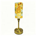 Van Gogh The Starry Night PLA Eco-Friendly Touch Control Table Lamp 🎨 3 Color Dimmable Adjustable Height Metal Table Lamp, Art Home Decor Gift