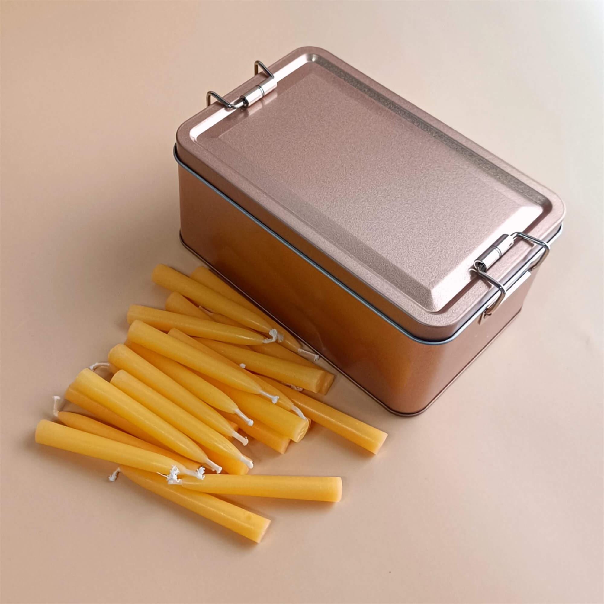 2.5 Inch Beeswax Candles, 150pcs, Meditation Candles, Bulk Candle Sets, Pure Beeswax Homemade Candles, Altar Candles, Mother's Day Gift