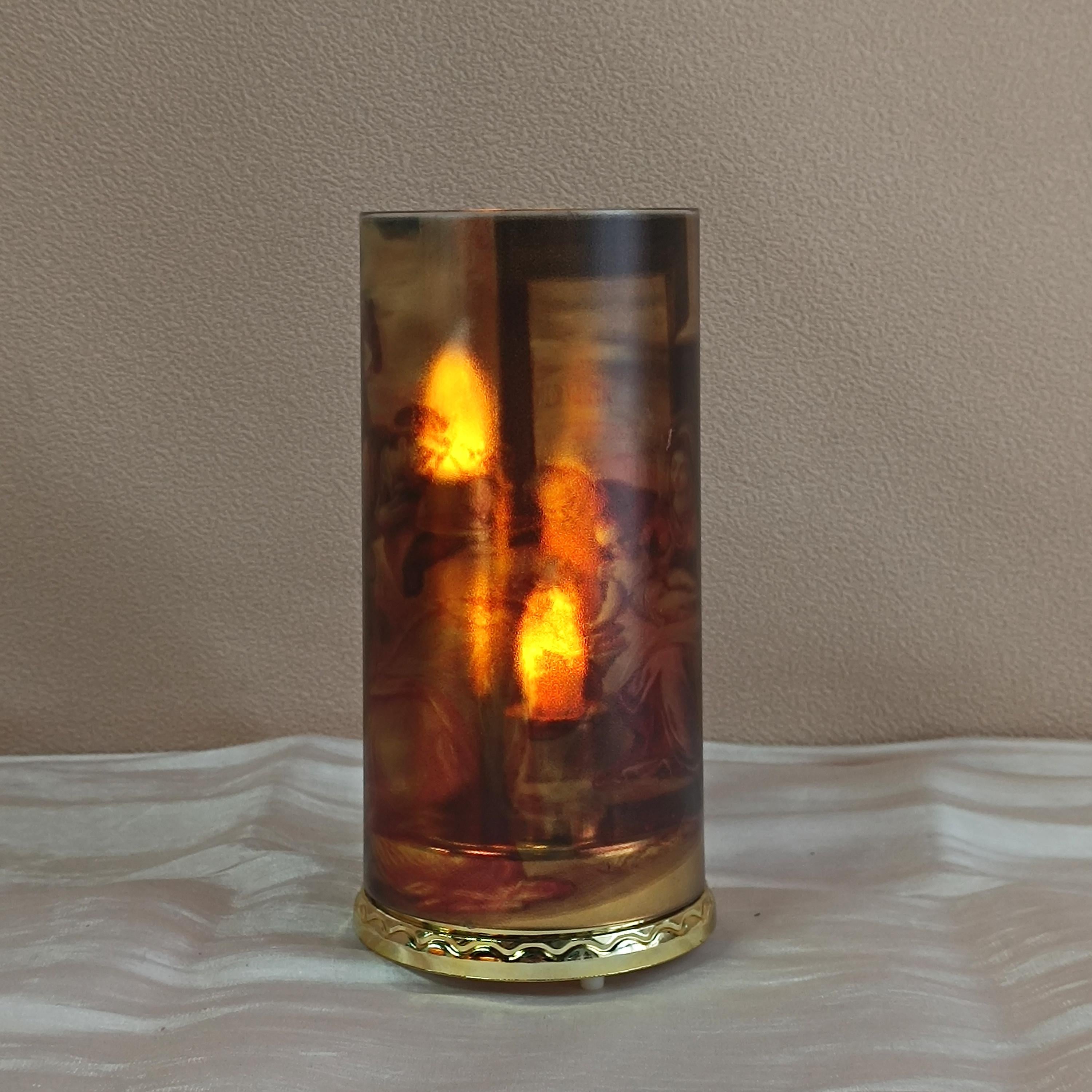 El Greco Art Flameless LED Candle Set: Spanish Renaissance Decor