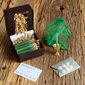 Sage Green Beeswax Taper Candles, 2.5" Hand-Dipped Meditation Candles with Holder, Mini Altar Candles for Ritual, Wiccan, Gift for Her
