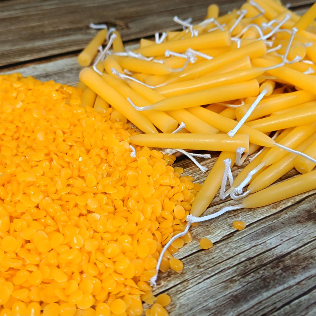 Meditation Beeswax Candle, 25pcs Per Box, Intention Candle, Manifestation Candle, Handmade Prayer Candle, Gift for Mother's Day