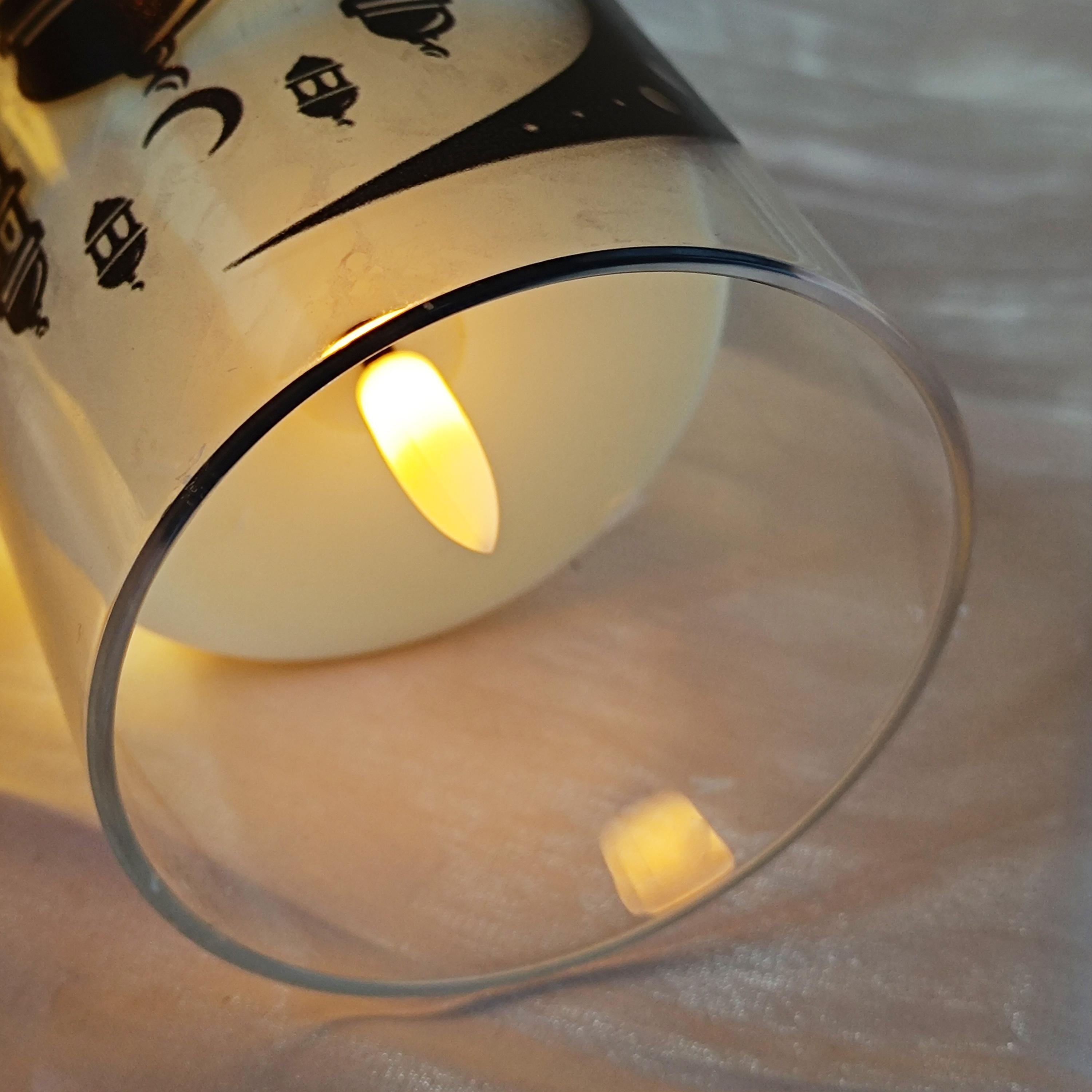 Flameless Shabbat LED Candle with Remote: Jewish Home Decor Gift