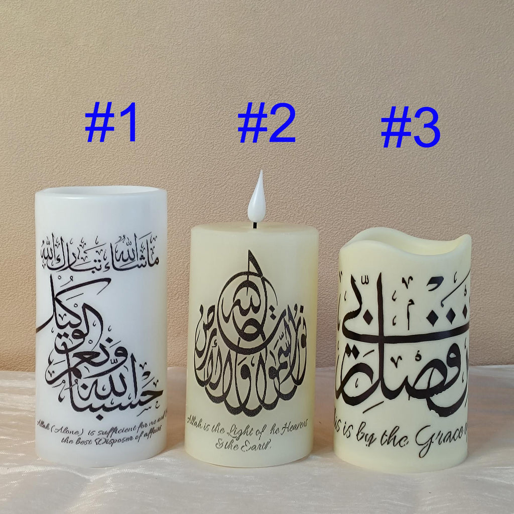 Flameless Shabbat Candle: LED Taper Candlestick with Remote & Timer