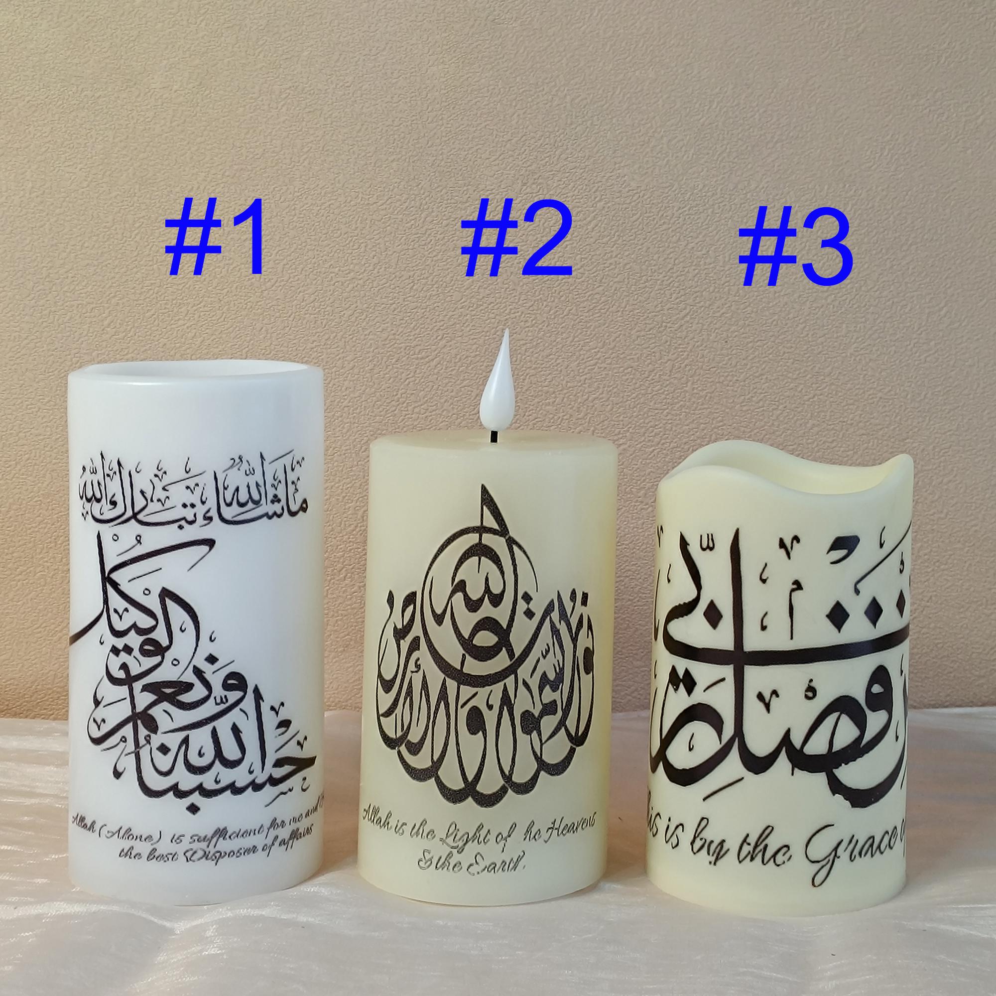 Flameless Shabbat Candle: LED Taper Candlestick with Remote & Timer