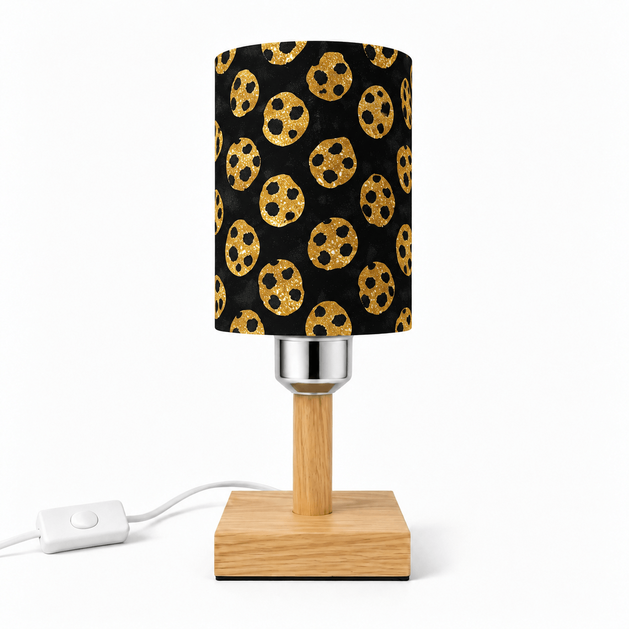 Leopard Heart PLA Eco‑Friendly Dimmable Table Lamp💛 3‑Button Control Bedside Lamp, Glam Fashion Home Decor Gift