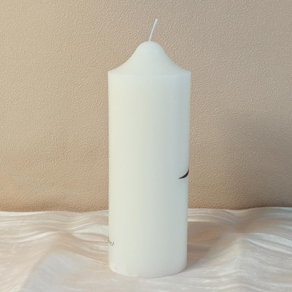 Custom Arabic candles,Islamic Muharam Unscented Pillar Candles Home Decor, Eid Gift,Ramadan Gift,Wedding Gift