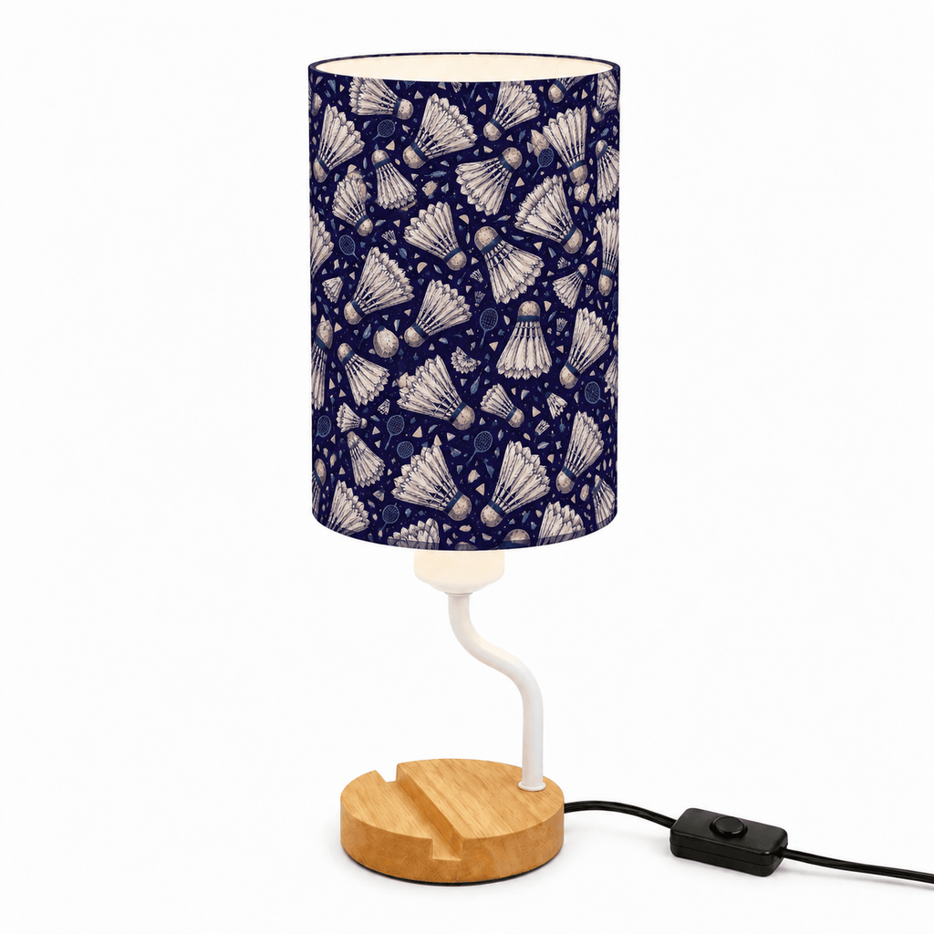 Basketball PLA Eco‑Friendly Dimmable Table Lamp📱 3‑Button Control Bedside Lamp with Phone Stand, Sports Home Decor Gift