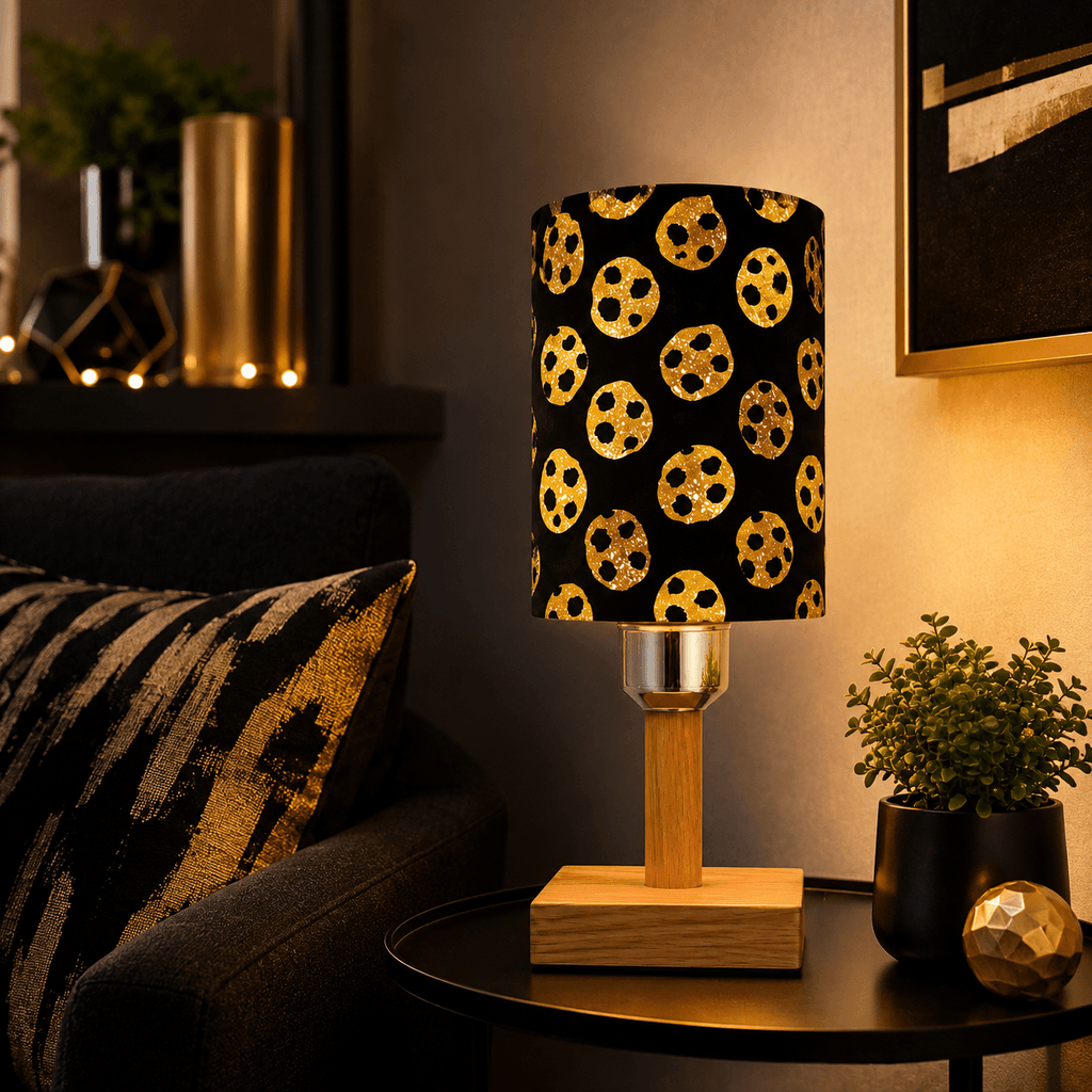 Leopard Heart PLA Eco‑Friendly Dimmable Table Lamp💛 3‑Button Control Bedside Lamp, Glam Fashion Home Decor Gift