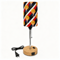 Hero Cartoon PLA Eco-Friendly Pull Chain Table Lamp ⭐ 3 Color Dimmable Multifunctional Bedside Lamp, Novelty Home Decor Gift