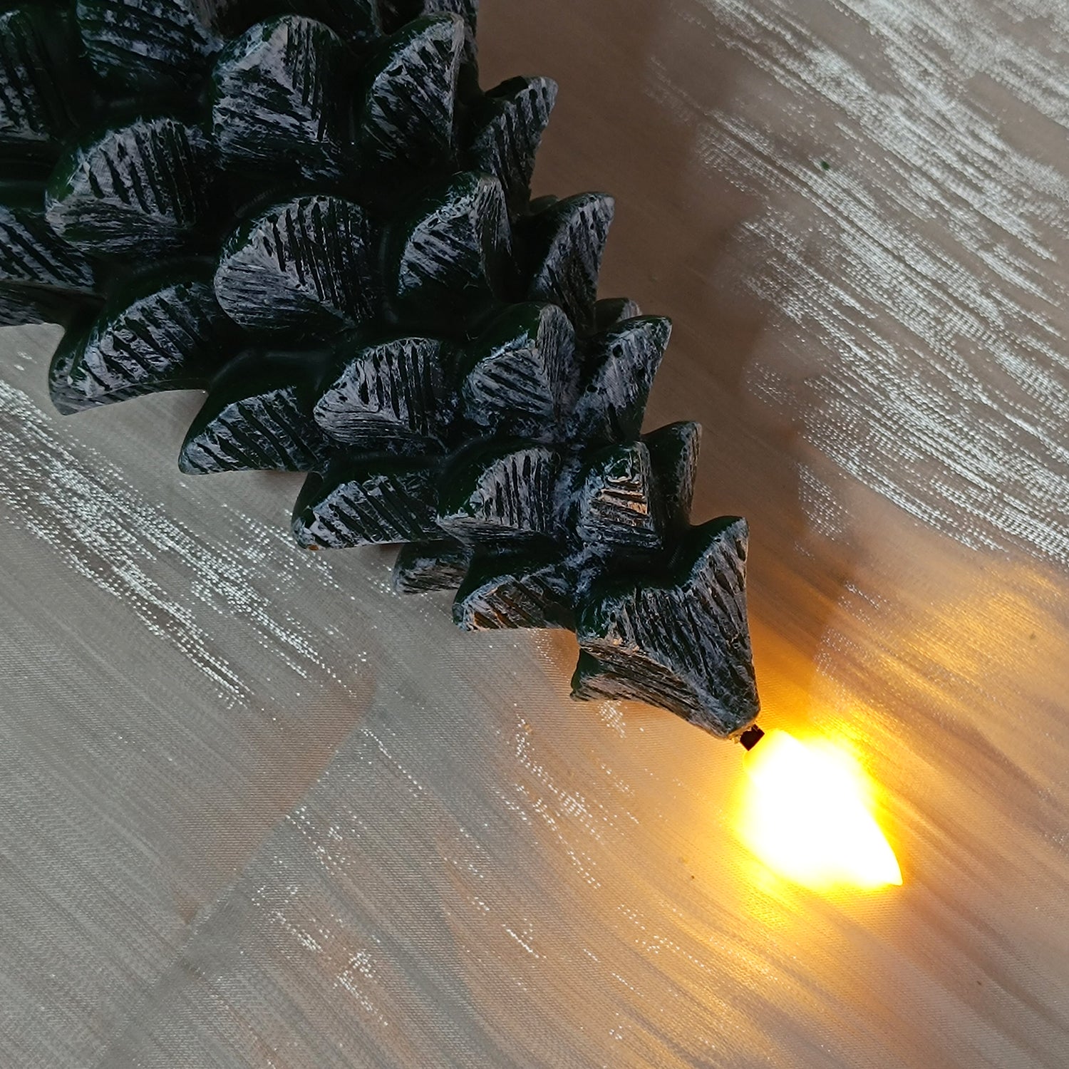 Christmas Tree Remote Control Flameless Candles for Chritsmas Gift Home Decor 2pcs