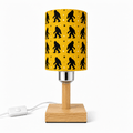 Wandering Bigfoot PLA Eco‑Friendly Dimmable Table Lamp⭐ 3‑Button Control Bedside Lamp, Quirky Wildlife Home Decor Gift