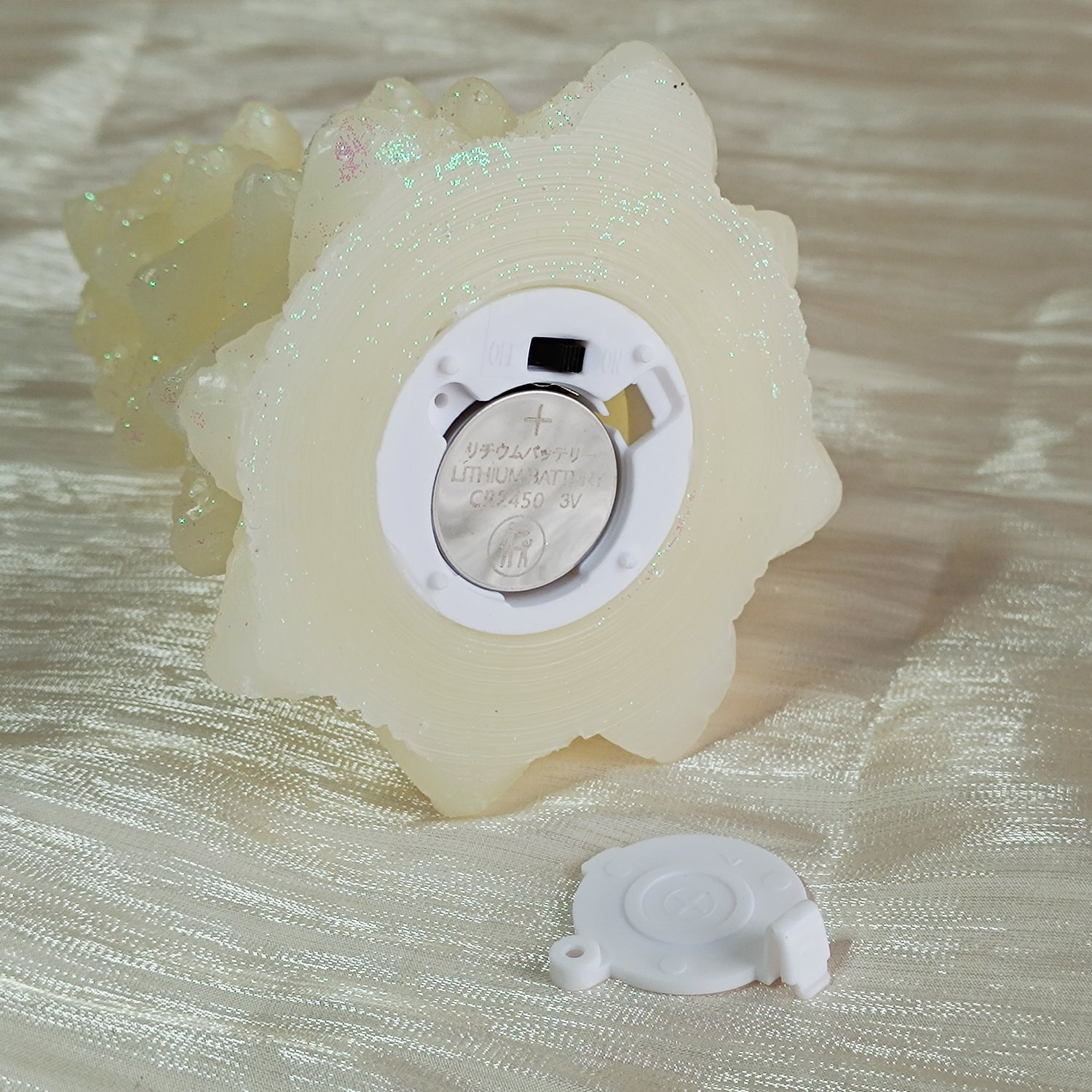 White Christmas Tree LED Candle Set (2 pcs)