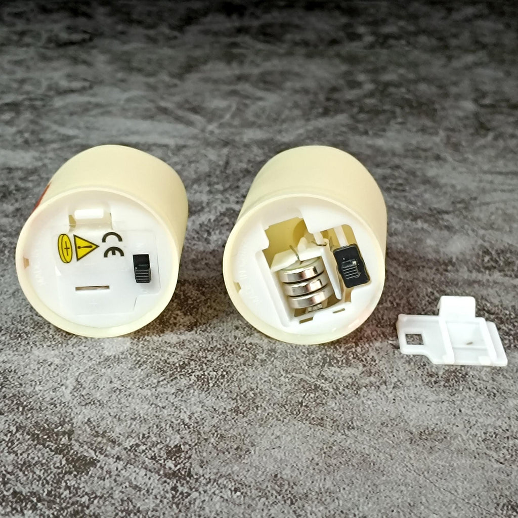 Pumpkin Alphabet LED Tea Lights,14PCS 1.6" Flameless candles for Halloween Party Decor Dinner