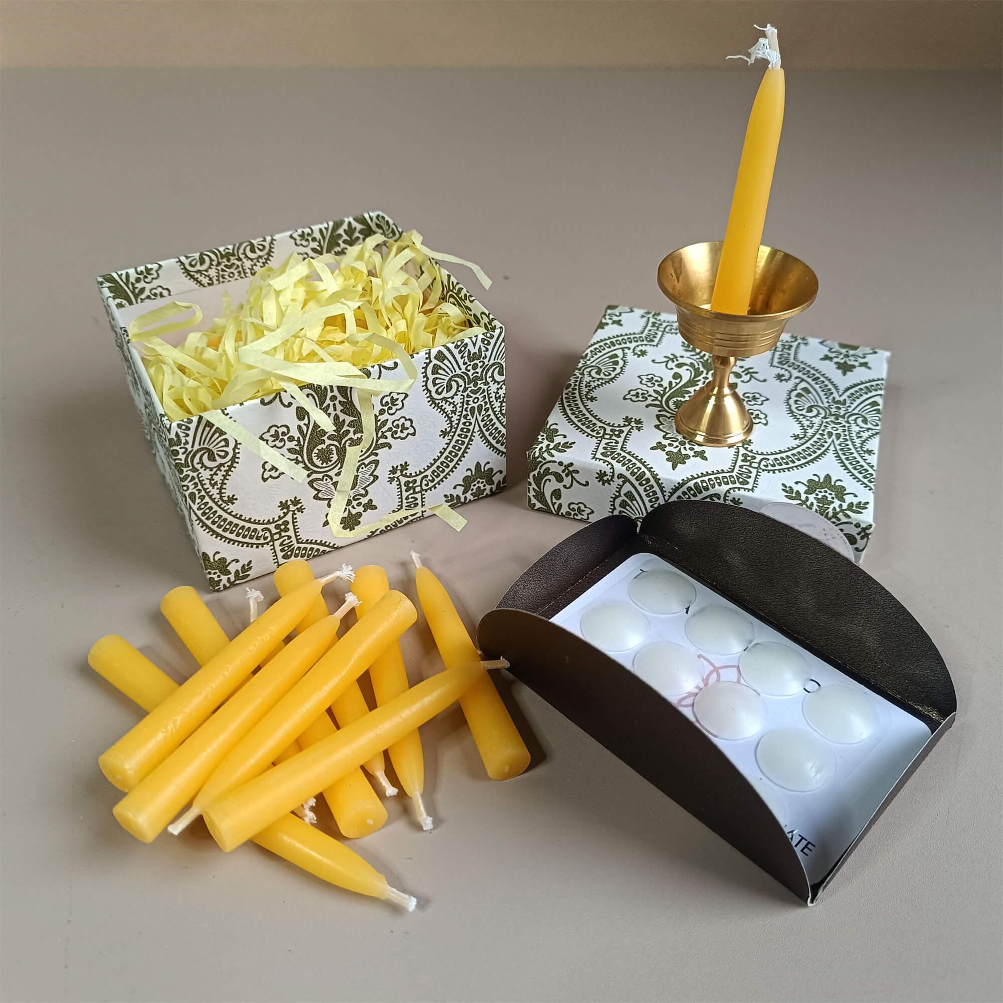 2.5 Inch Beeswax Candles, Daily Meditation Candles, Beeswax Votive Candles, Small Beeswax Taper Candle Gifts, Mother's Day Gifts