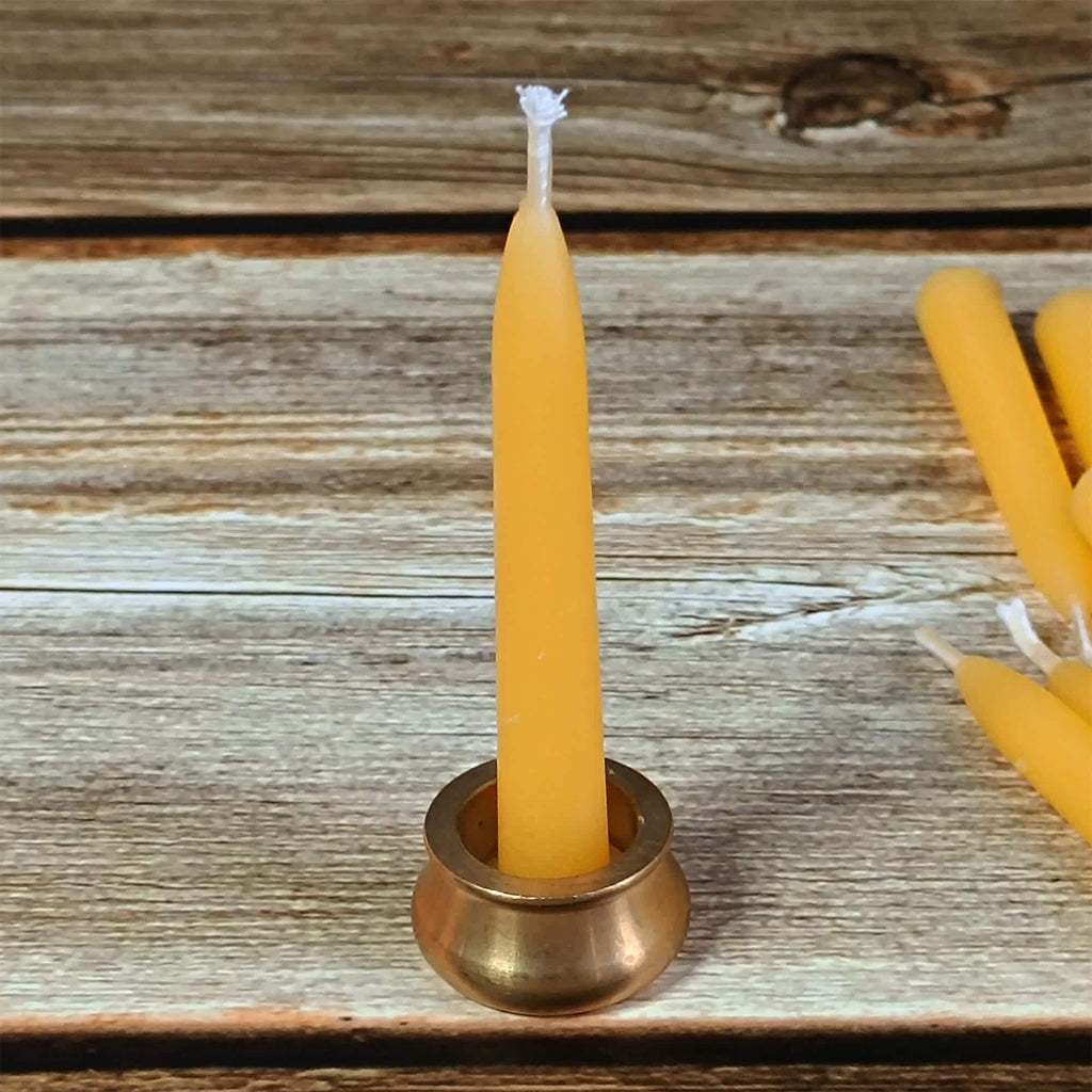 Meditation Beeswax Candle, 25pcs Per Box, Intention Candle, Manifestation Candle, Handmade Prayer Candle, Gift for Mother's Day
