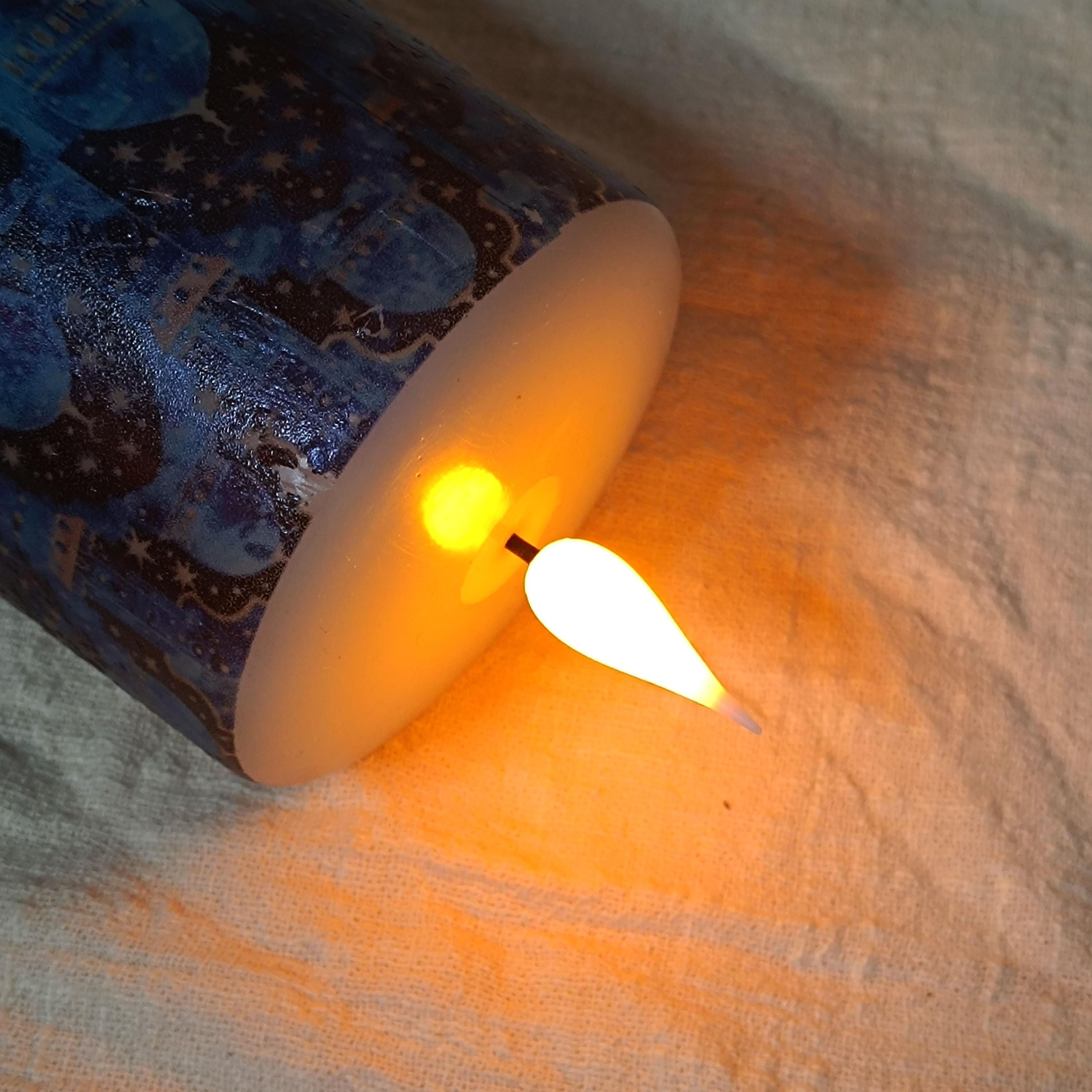 Eid Flameless Candles Set: Arabic LED Ramadan Decor with Remote